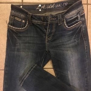 LA IDOL skinny jeans size 3